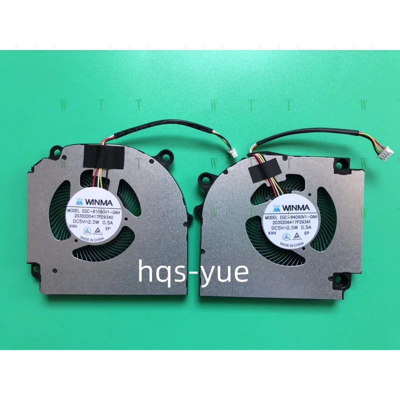 

TT Original for CLEVO PD70S COOLING FAN R+L DC5V EGC-84090V1-0AH EGC-81090V1-0AH