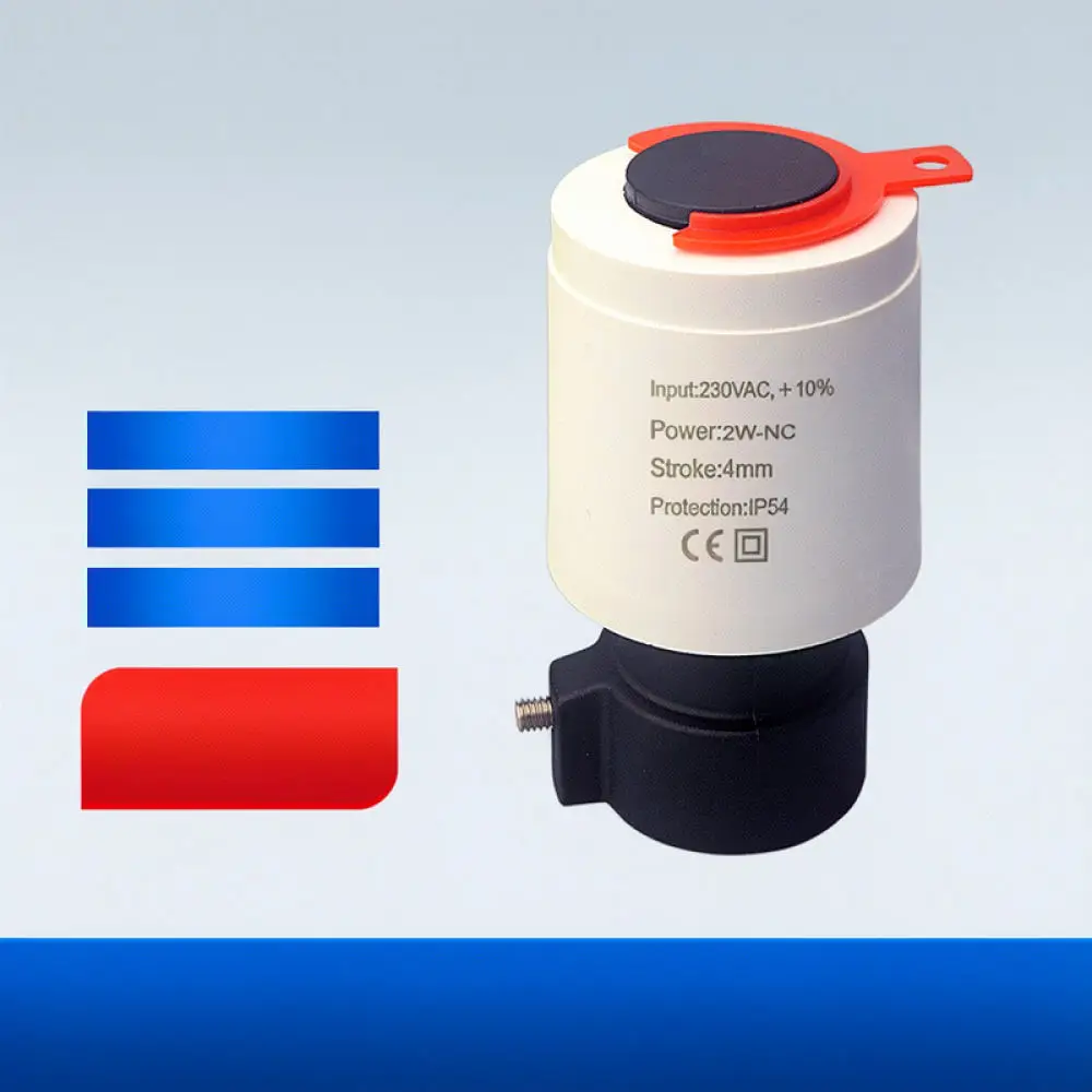 1QL Electric Thermal Actuator For Radiant Floor Heating NC Valve Head Smart Room Temperature Control Accessory