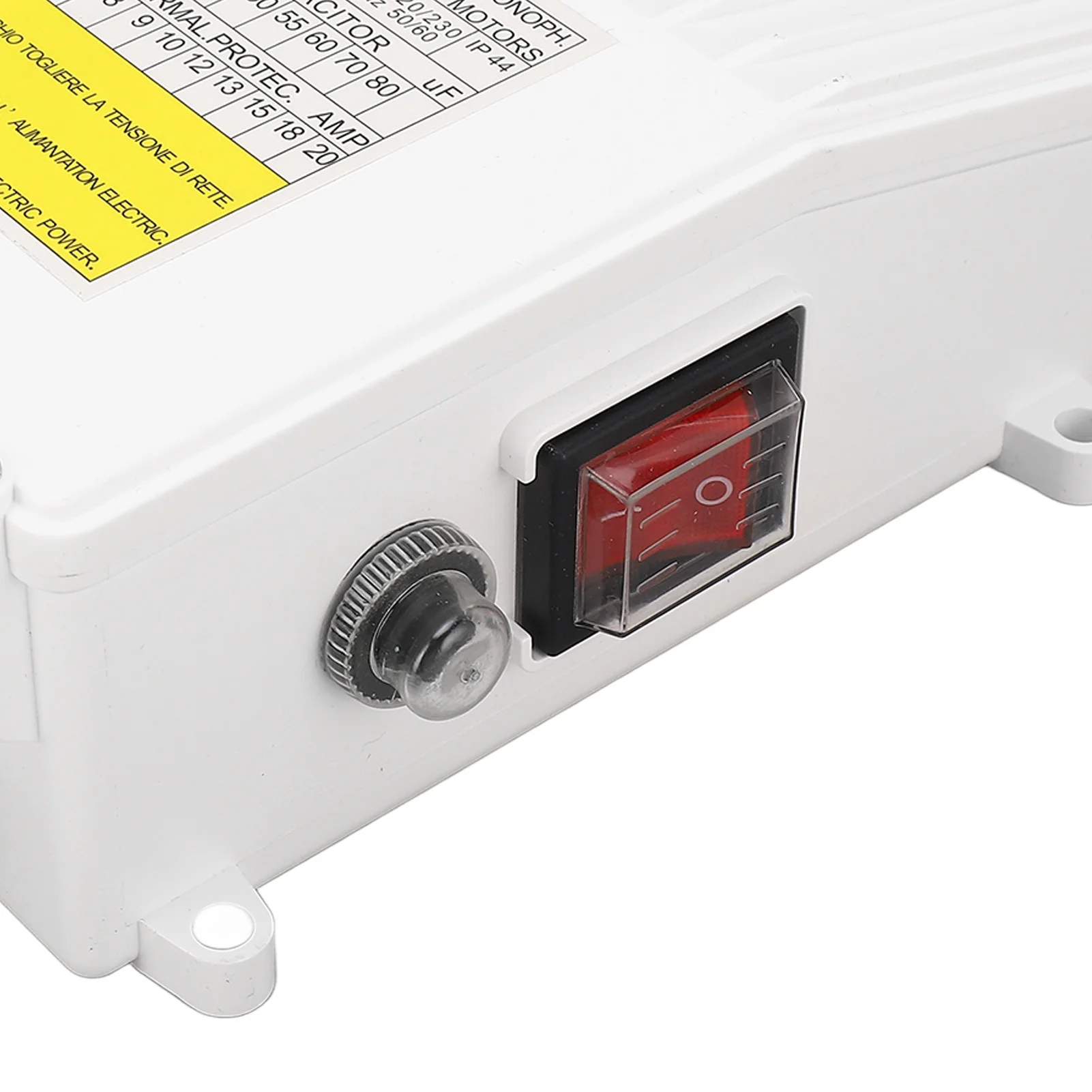 Well Pump Control Box – 370W Submersible Pump External Switch Controller With Thermal Protection, US Plug 110V