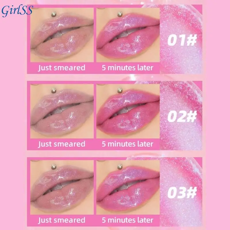 زيت توهج الشفاه المرطب، زيت الشفاه المغذي، زيت الشفاه اللامع ذو اللون الفاتح، T4MB