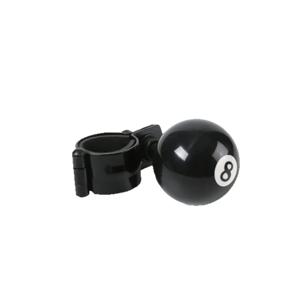 Black Billiard Ball Steering Wheel Spinner Turning Handle Heavy Duty Steering Wheel Booster Spinner Handle Comfort Grip