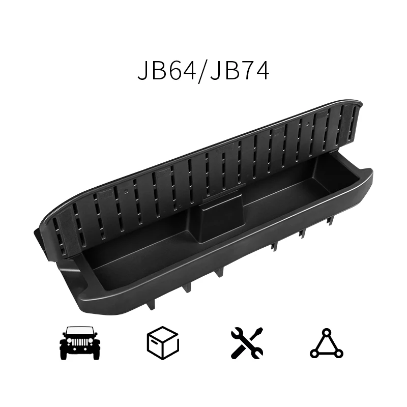 Boîte de rangement de coffre de voiture personnalisée, organisateur de démarrage, accessoires de style ABS pour Jimny JB64 JB74 2025 2024 2023 2022 2021 2020 2019