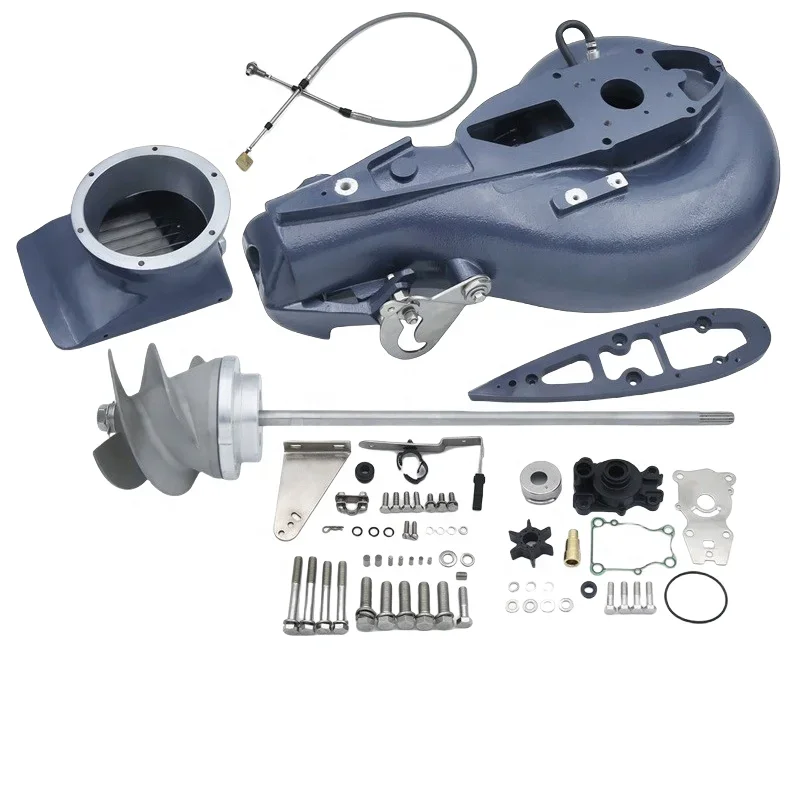 2026-Water Jet  Drive Pump Unit Fit for Outboard Motor 2 Stroke 15hp 25hp 30hp 40hp  Boat Engine Compatible with