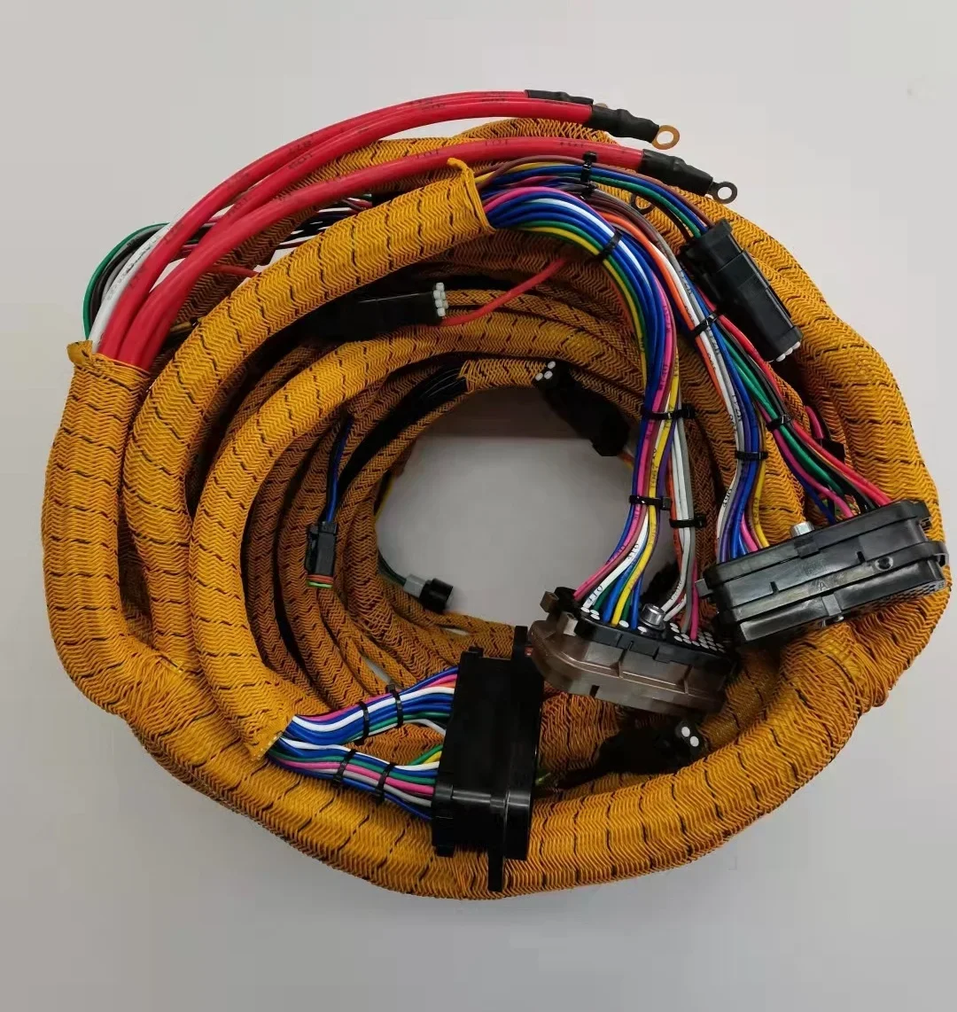 JINSION Drop Shipping for Higher Quality Excavator 320C Cab External Wire Harness AS-CHASSIS 204-9499 186-4605