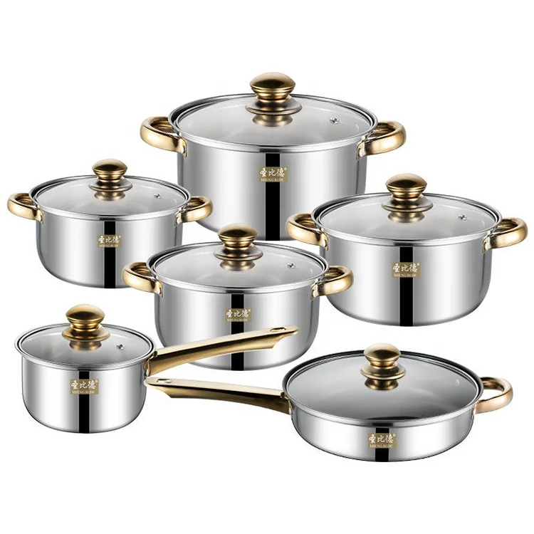 

Non-Stick Coating Cookware Set Kitchen Pots and Wok for Cooking Fabrication Services Product
