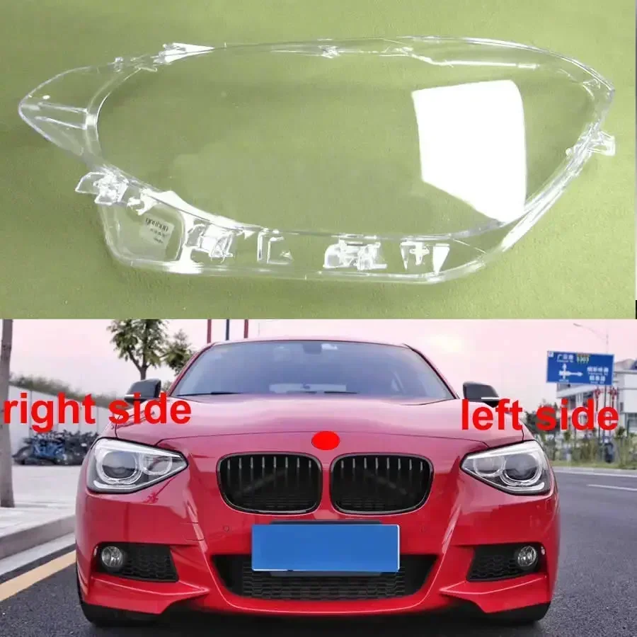 

For 2012 2013 2014 BMW 1 Series F20 116i 118i 120i Headlamp Housing Transparent Mask Cover Lens Headlight Shell Plexiglass