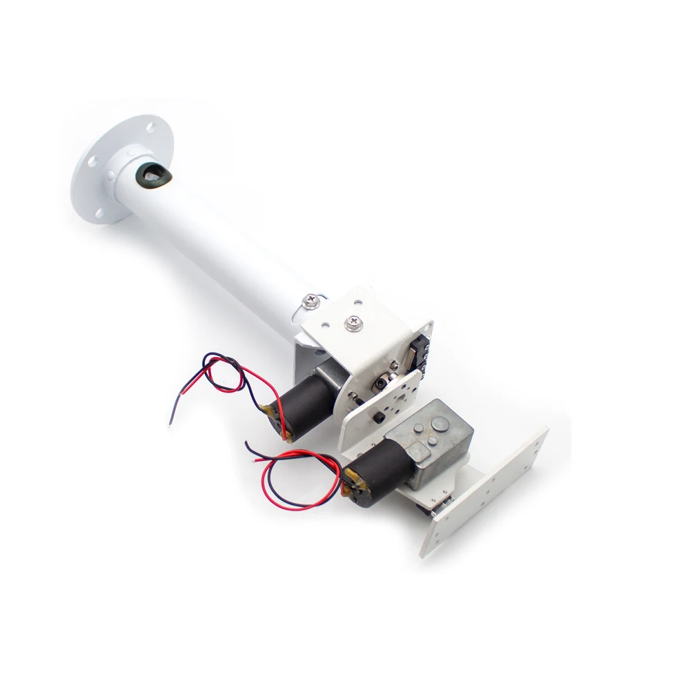 Robot de seguimiento Y monitoreo Solar DE DOBLE EJE DE CC DIY, carga pesada, alto par, todo Metal, eje X, eje Y, Motor de engranaje helicoidal