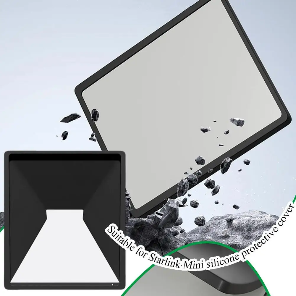 For Starlink Mini Silicone Case Collision Protection V4 Case Accessory Signal Case Protection Accessories Satellite E0M6