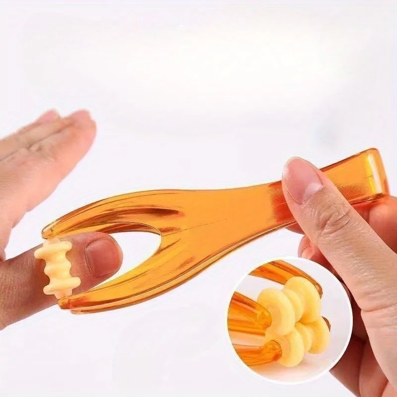 Masajeador de dedos multifuncional, tipo rodillo para articulaciones de manos, clip de masaje, masajeador de manos para ratón, 1 ud.