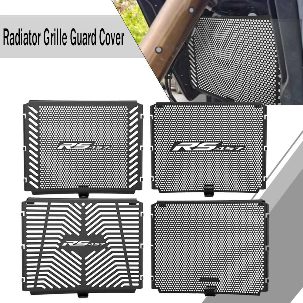 New For Aprilia RS 457 RS457 2024 2025 2026 Motorcycle Accessories CNC Aluminum Radiator Grille Guard Cover Water Tank Protector