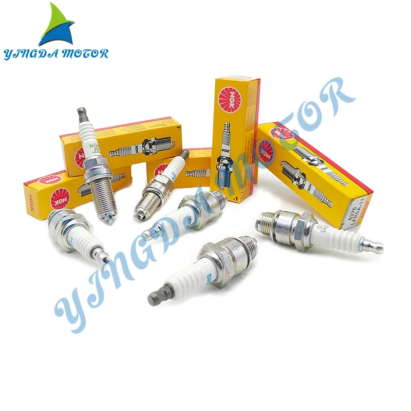 Professional Manufacturing Factory Supply Spark Plug For Yamaha, Suzuki, Tohatsu, Mercury Outboard Accessories B8HS-10 B7HS-10