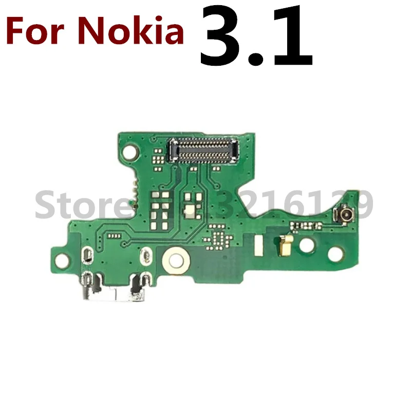 New USB Charge Charging Port Dock Connector Mic Board Flex Cable For Nokia 6 5 5.1 6.1 3.1 Plus 3 4.2 3.2 2.2 2.1 1.4 1Plus