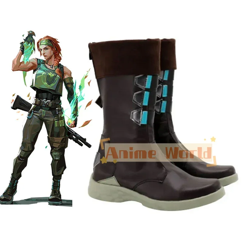 Valorant Skye Cosplay Shoes Halloween Carnival Boots Custom Made