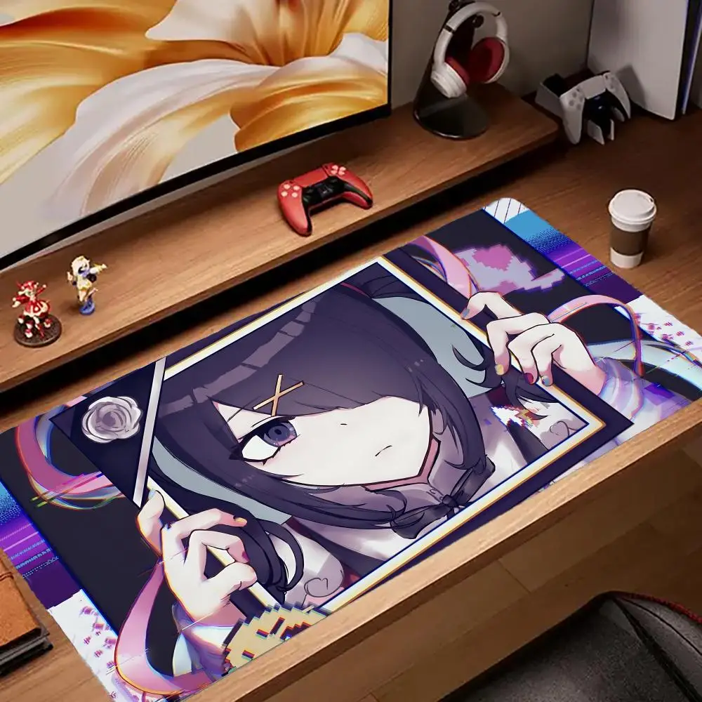 

Коврик для мыши NEEDY GIRL OVERDOSE, коврики для клавиатуры, резина Kawai, нескользящий настольный коврик, XXL90x40 см