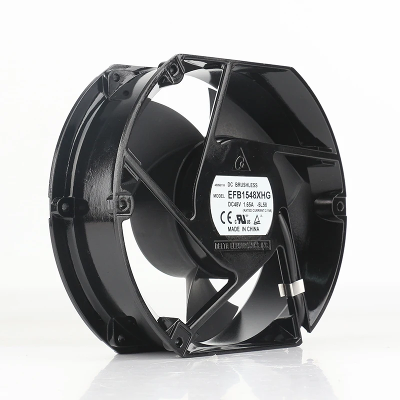 

Delta 12V 24V DC48V EFB1548XHG 1.65A 17cm 17251 Large air volume double ball exhaust cooling fan 172X150X51mm