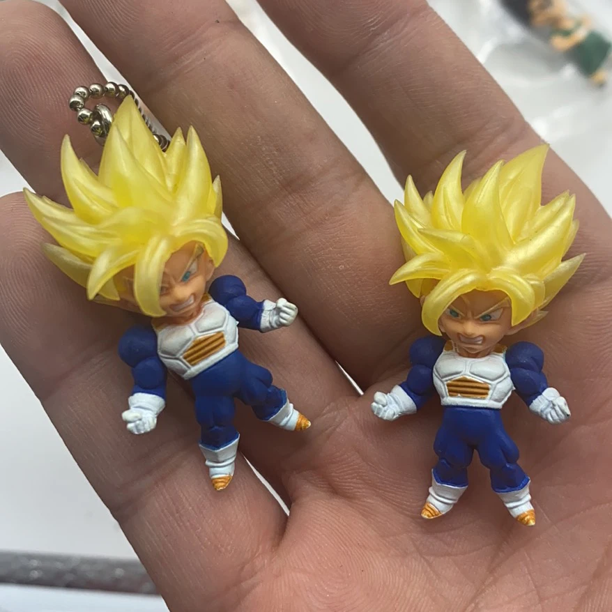 Bandai Dragon Ball UDM Capsule Key Chain Ginyu Force Vegeta Broli Birusu Gods of Destruction Mini Model