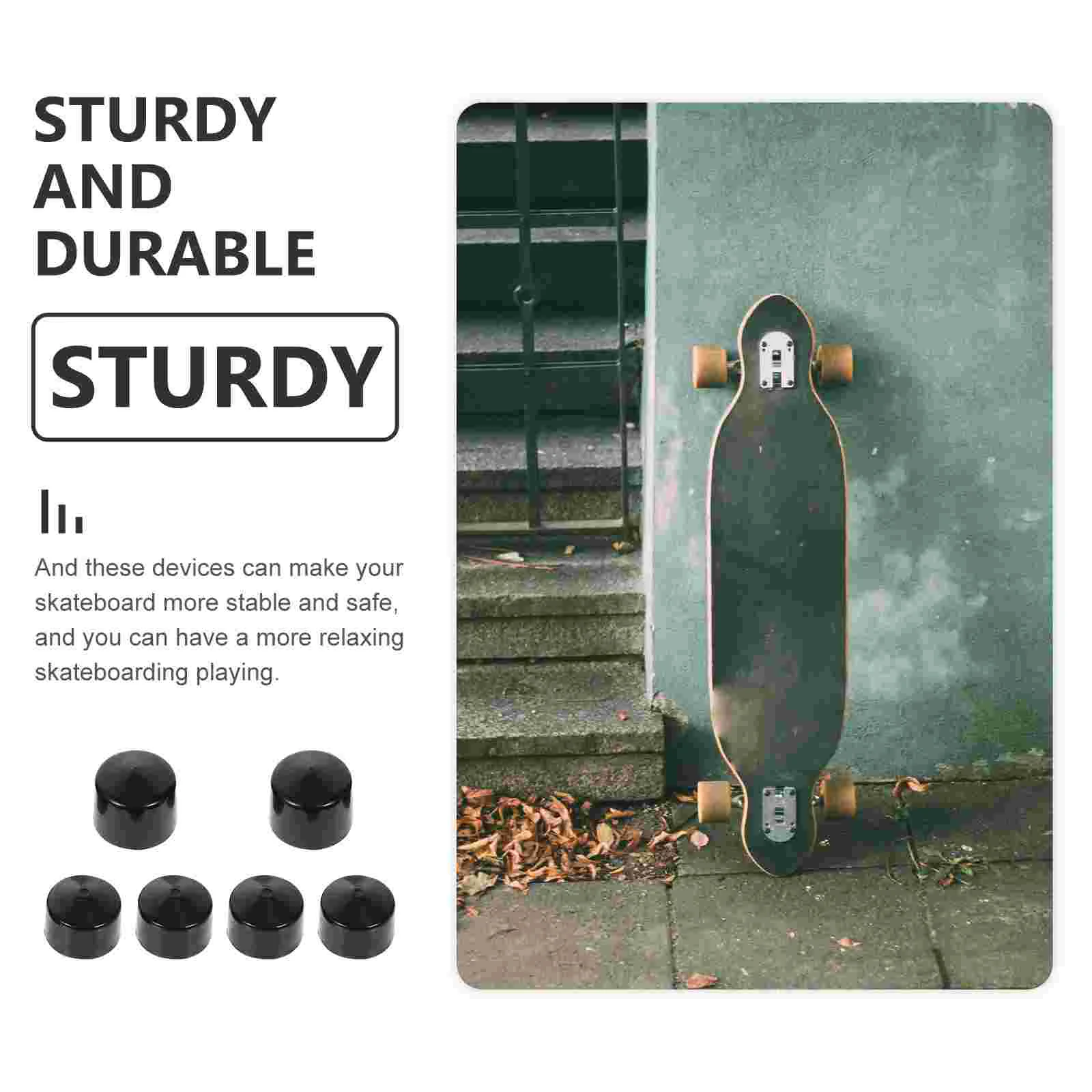 2 Sets Skateboard Skateboarden Draaipunt Cups Volledige Lijn Van Ondersteuning Hoekpunten Longboard Bushings