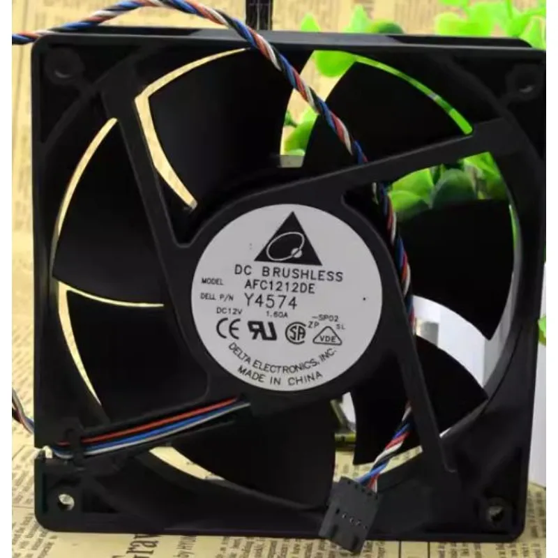 NEW Cooling Fan for Delta AFC1212DE 12038 12V 1.6A High Air Volume PWM Temperature Control Violent Fan 120*120*38mm