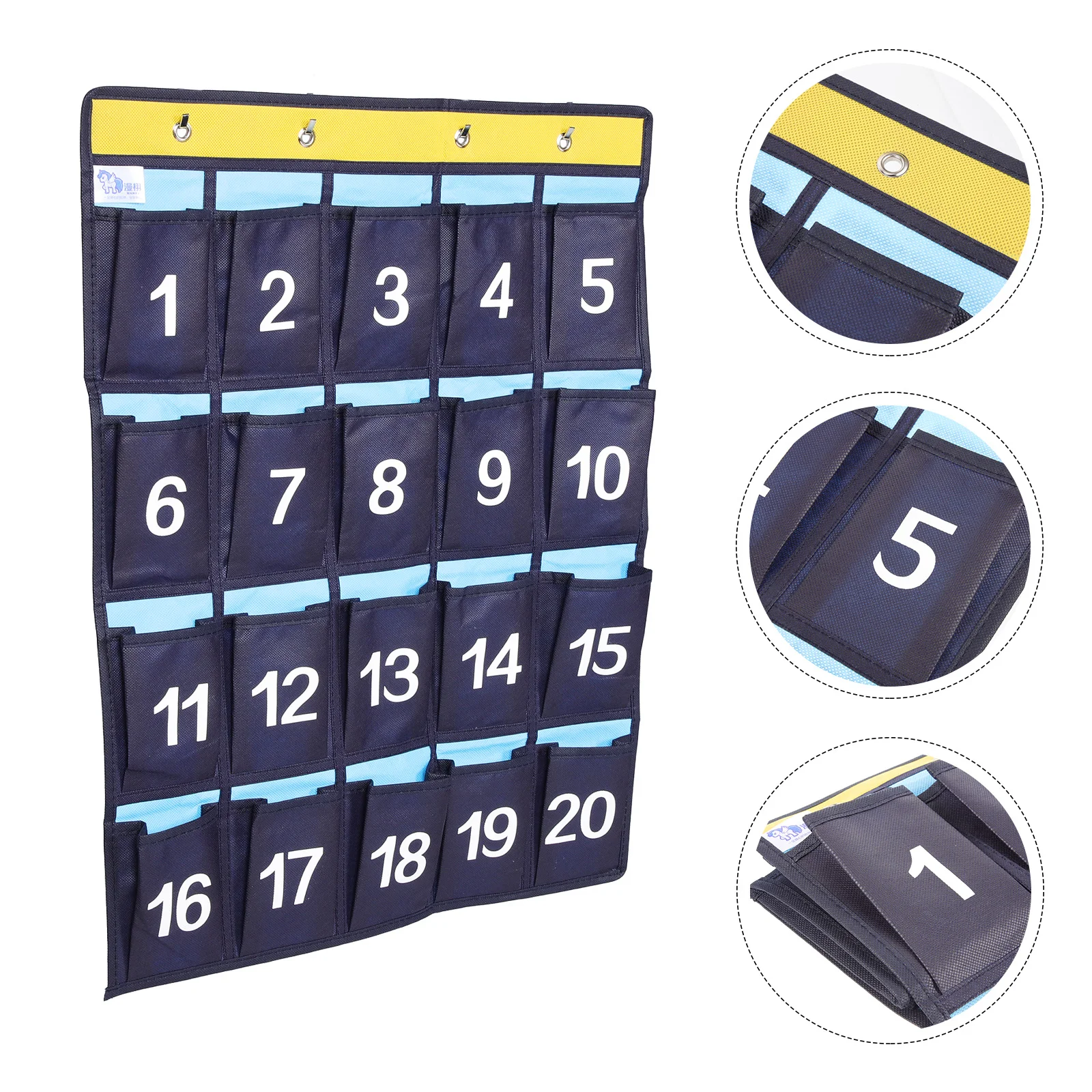 Sundry Storage Bag Numbered Classroom Organizer Phone Sundries Dorm Necessity Hanging Box