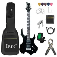 IRIN 6 Strings Electric Guitar 24 Frets Maple Body Electric Guitar Guitarra With Bag Speaker Necessary Guitar Parts & Accessory