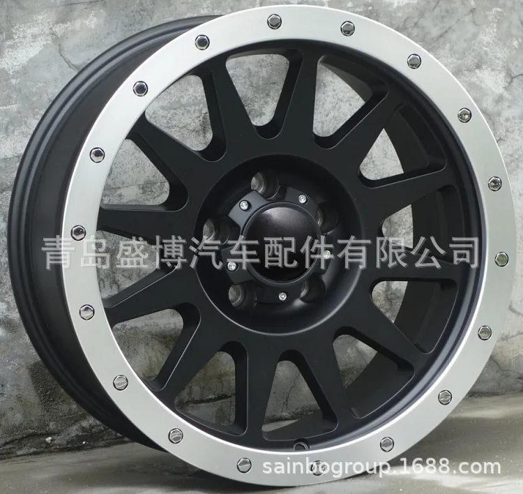 

Подходит для F611297 17-дюймовые колеса 17*9 6*139,7 Shengbo для внедорожников из алюминиевого сплава