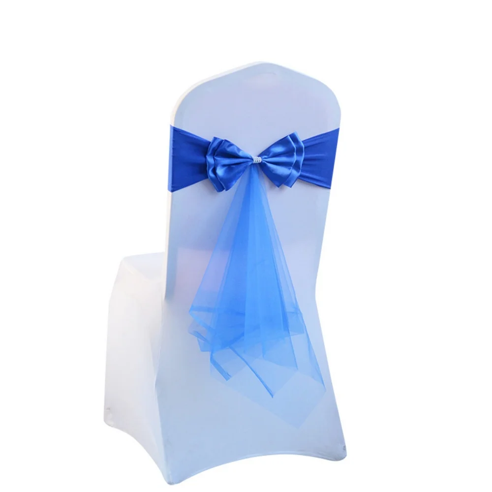Элегантные банты-бабочки из ор – обзор и цена Chair Sash Organza