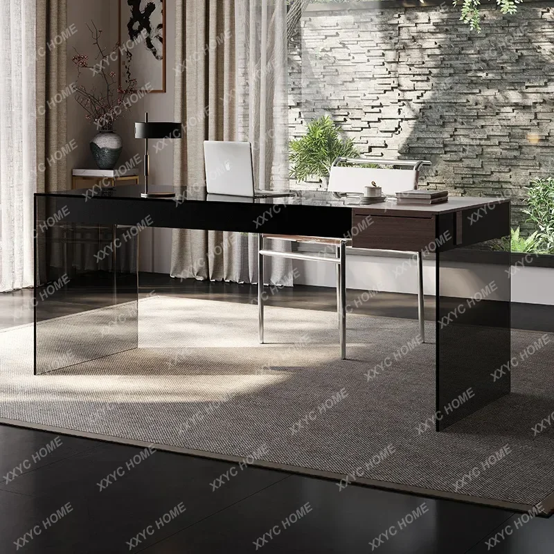 X Luxury Modern Office Desks Creative Art Sense Suspended High-end Office Desks Home Study Furniture