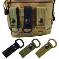 Camping Backpack Mountaineering Buckle Key Hook Clip Nylon Ribbon Molle Belt Clip Outdoor Multi Functional Small Tool