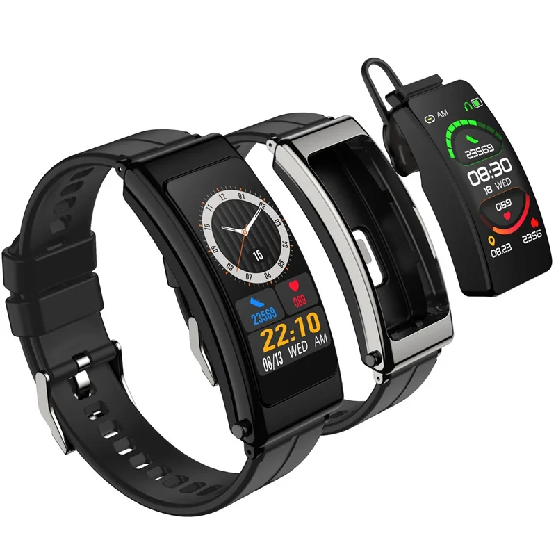 

Bluetooth Headset Talk Smartwatch Band Bracelet Watch Women Heart Rate Fitness Tracker Sport Smart Watch Men Pedometer Wristband