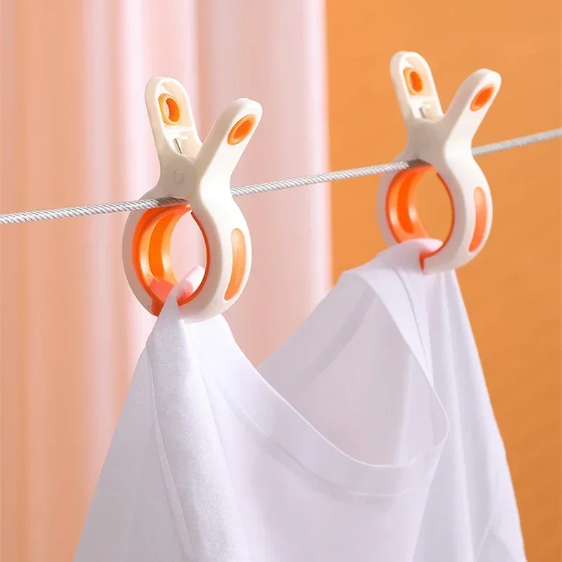 3pcs ABS Beach Towel Clips Large Plastic Windproof Clothes Hanging Peg Quilt Clamp Holder for Beach Chair Cruiser Bed Sheet Clip