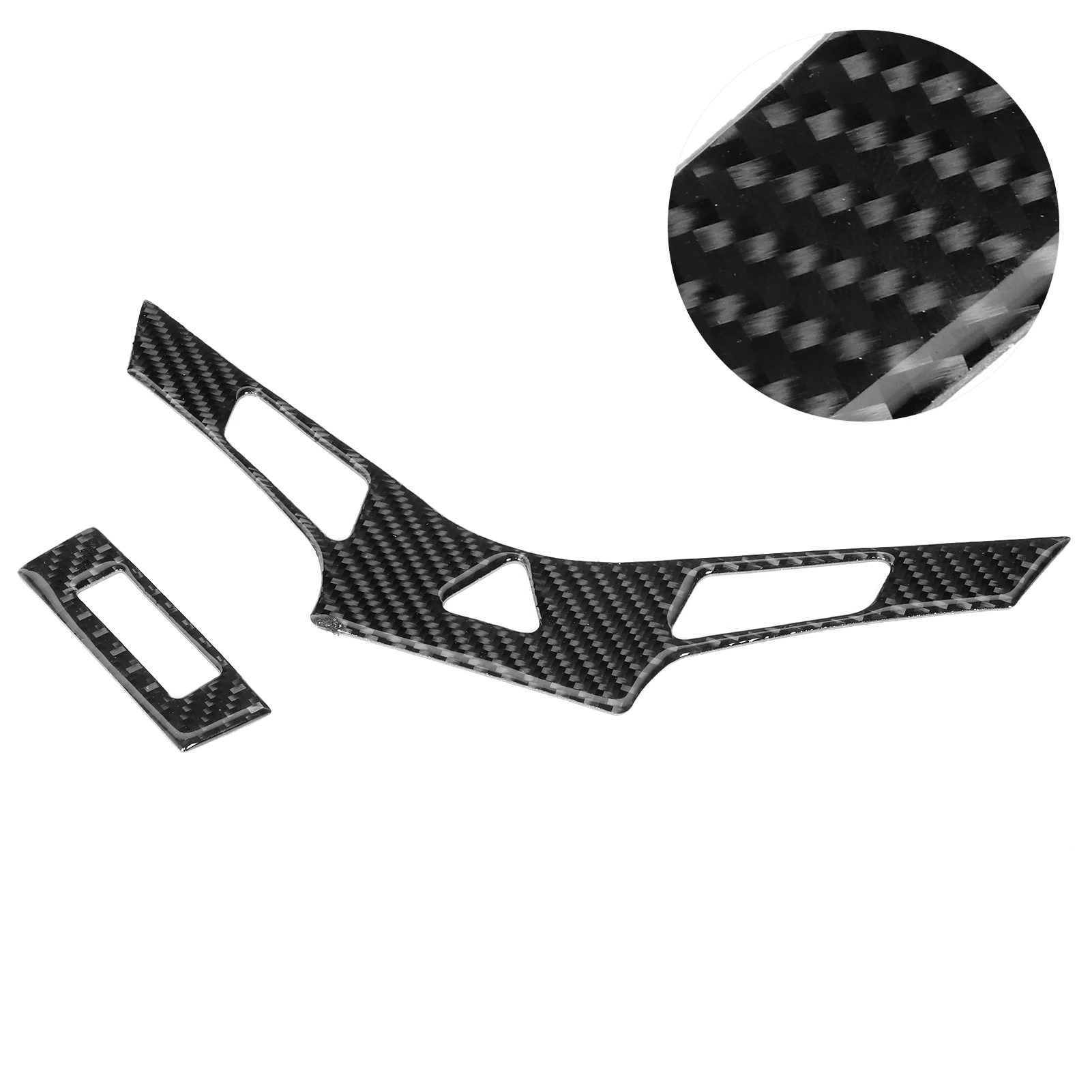 

Крышка панели кондиционера консоли, отделка из углеродного волокна, подходит для Chevrolet Cruze 2009-2015, 2 шт.