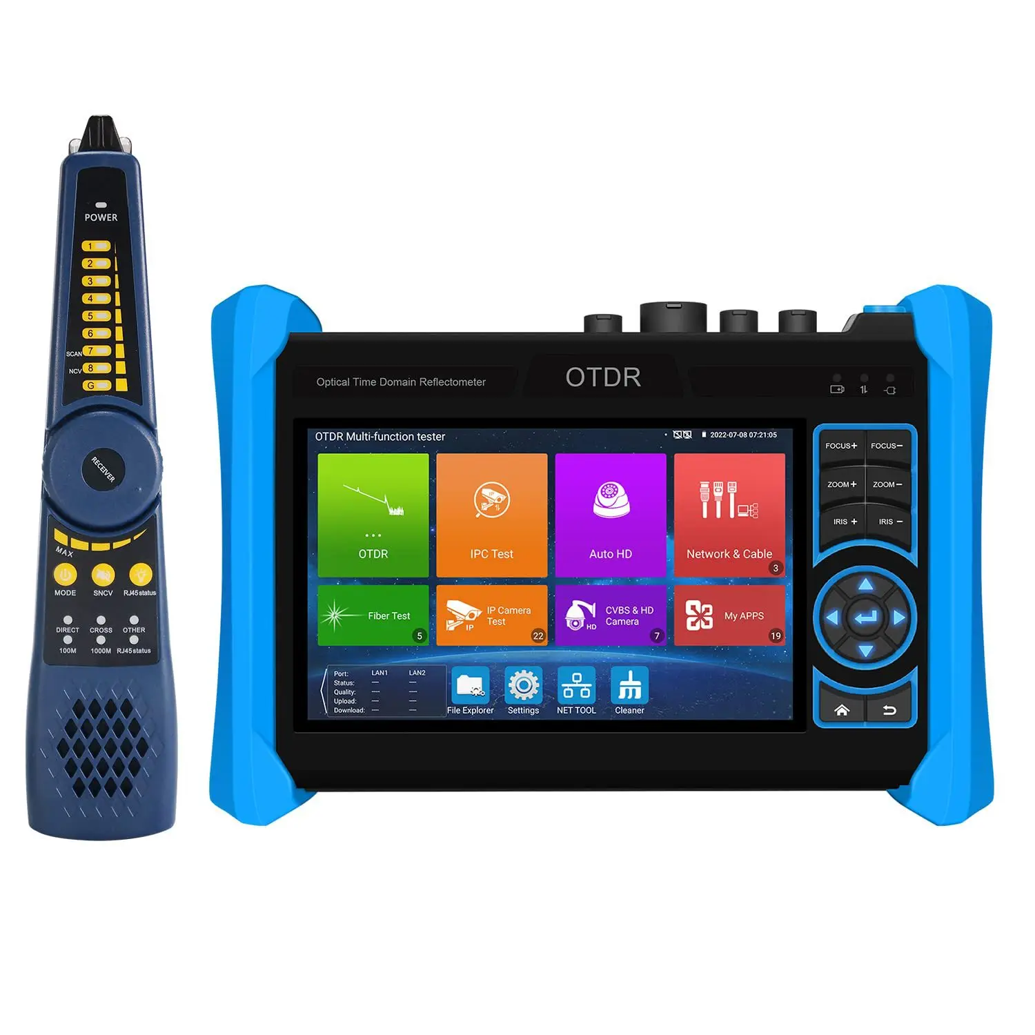 Networks MT6800/MT6810 OTDR Engineering Treasure – Fiber Optic & Coaxial Tester with Breakpoint Locator