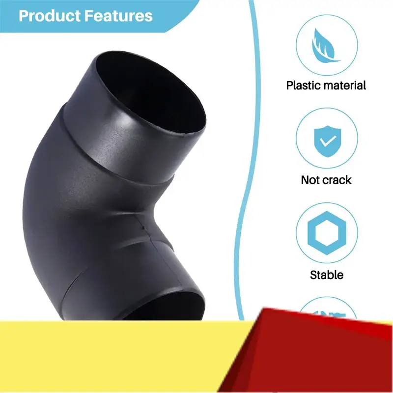 

Car Air Heater Ducting Pipe Air Vent Outlet L Shape Elbow Bend Pipe Exhaust Connector For Webasto Eberspaecher-M53K