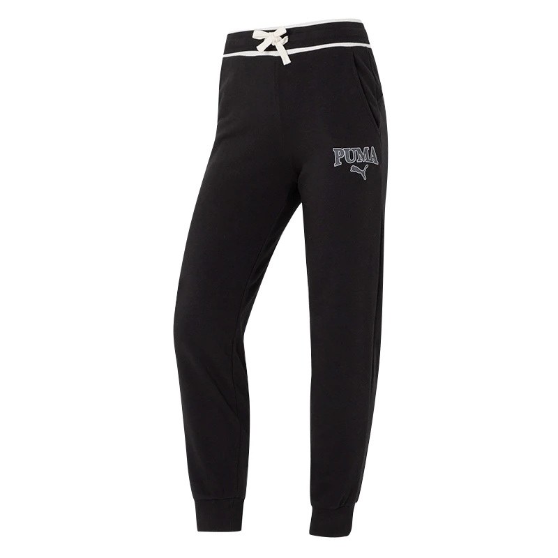 

Puma Fashionable Women's Pants Basic Series Knitted Pants Terry Puma Squad Pants Tr 682178-01