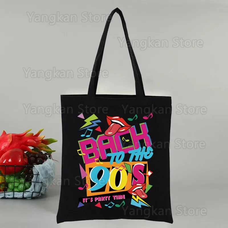 

Назад в будущее Delorean Сумки для покупок Холщовая большая сумка Сумки на плечо Экологичная многоразовая милая школьная сумка-тоут