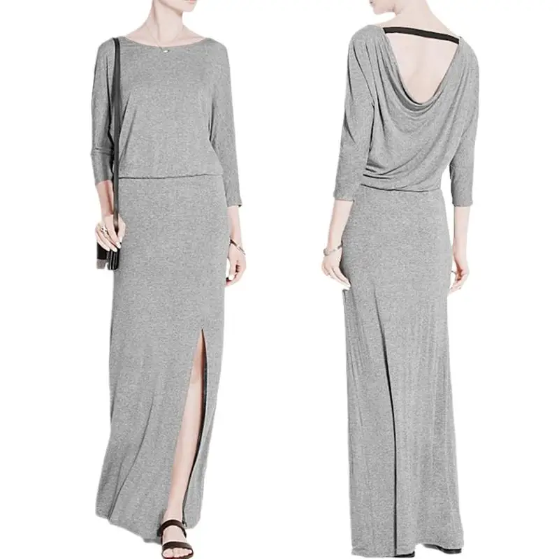 New 2024 Spring     Casual maxi Dress Vestidos Women ukraine vestido de festa sexy V-neck cotton sexy dress