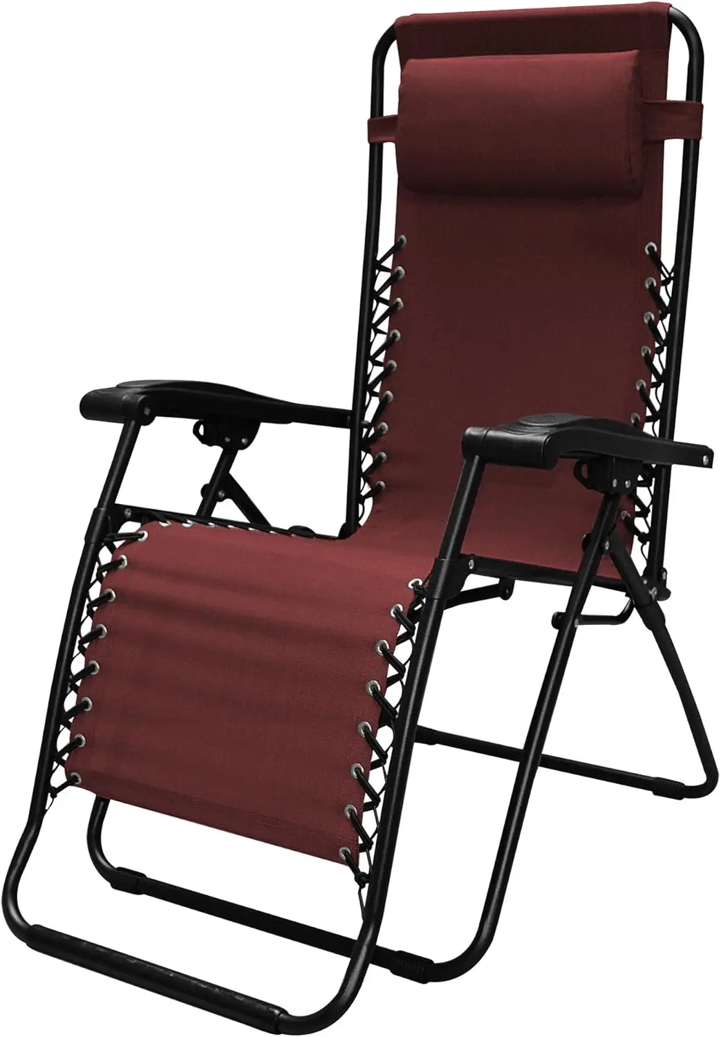 Sports Infinity Zero Gravity Chair-2 Pack, One Size, Burgundy