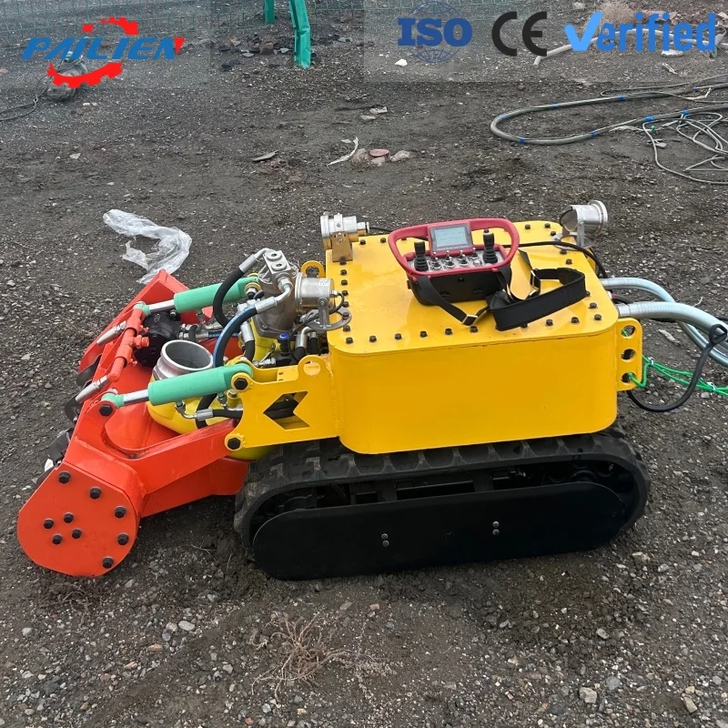 Professional Integrated Pipeline Inspection and Dredging Robot Tracked for Municipal Desilting Cleaning