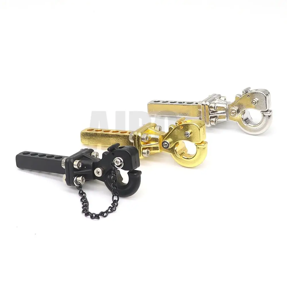 1:10 Scale Accessories Metal Tow Hook Trailer Hitch For Rc Crawler Traxxas Trx4 Trx6 Axial Scx10 Gen8 D90 D110 Rgt Mjx Redcat