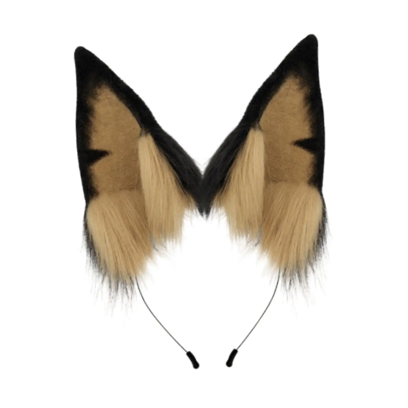 عصابة رأس على شكل أذن الكلب من دوبيرمان، إكسسوار زي للحفلات للرجال والنساء #1