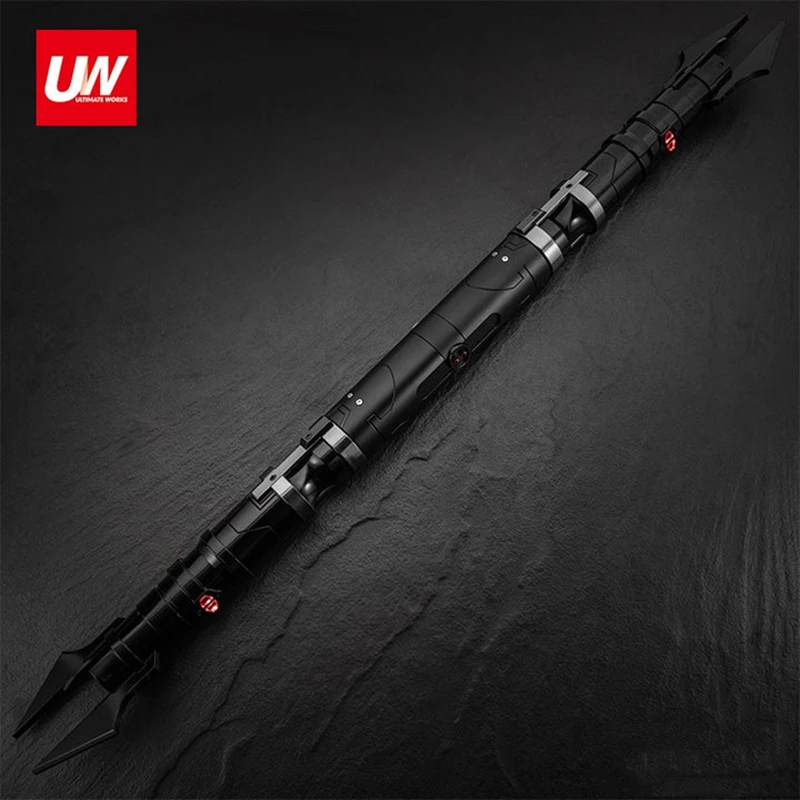 

Ultimate Works Vindican Neopixel Lightsaber Proffie2.2 Heart Double Handle Laser Sword Carry 32 Sets Soundfonts 2 Pixel Blades