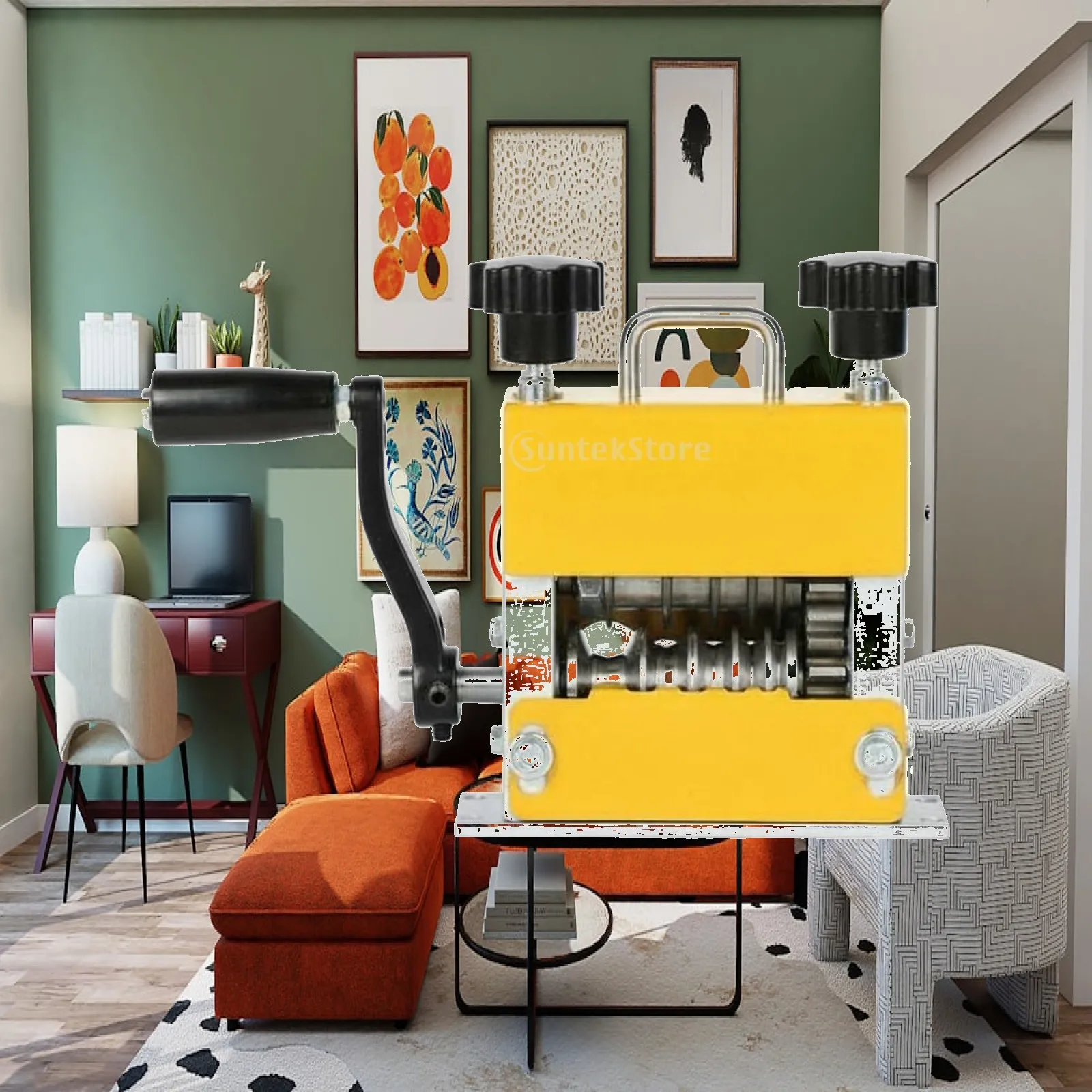 Hand Crank Wire Stripping Machine for Household Cords and Industrial Multi Core Cables