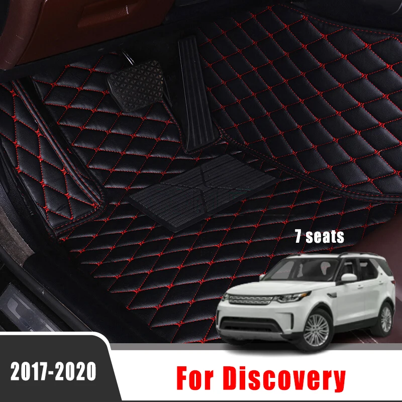 

For Land Rover Discovery 2020 2019 2018 2017 (7 Seats) Car Floor Mats Custom Interior Carpets Pedals Foot Pads Auto Accessories