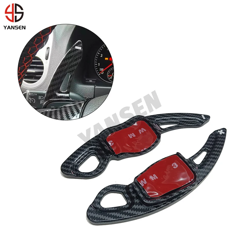 

Carbon Steering Wheel Paddle Shifter DSG Extension For Skoda Octavia A7 MK3 5E RS VRS Superb B8 Scala Karoq Kodiaq Accessories