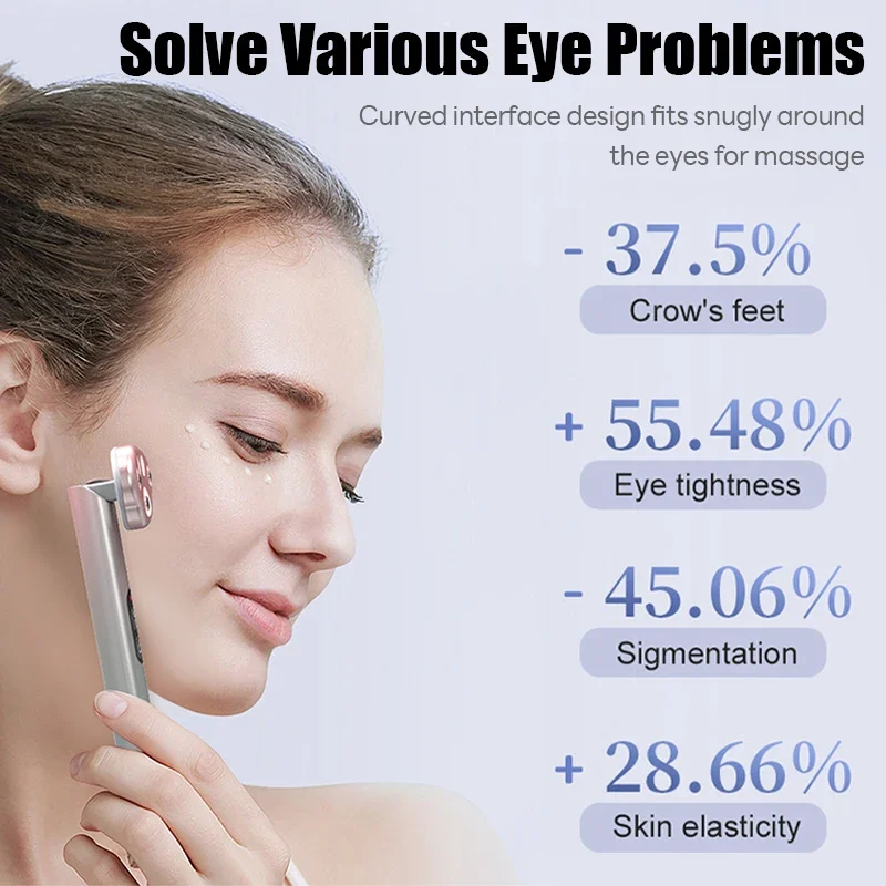 Microstroom Gezicht Lifting Apparaat ems 7 Kleuren LED Licht Facial Wand Eye Neck Massager Huidverstrakking Anti Rimpel Schoonheidsverzorging