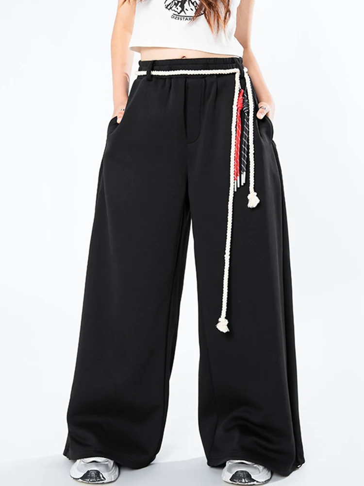 New Children Fashion Jazz Dance Suit Cool Girls Black Pants Performance Costumes Hip-hop Street Dance Practice Clothes DQL10685