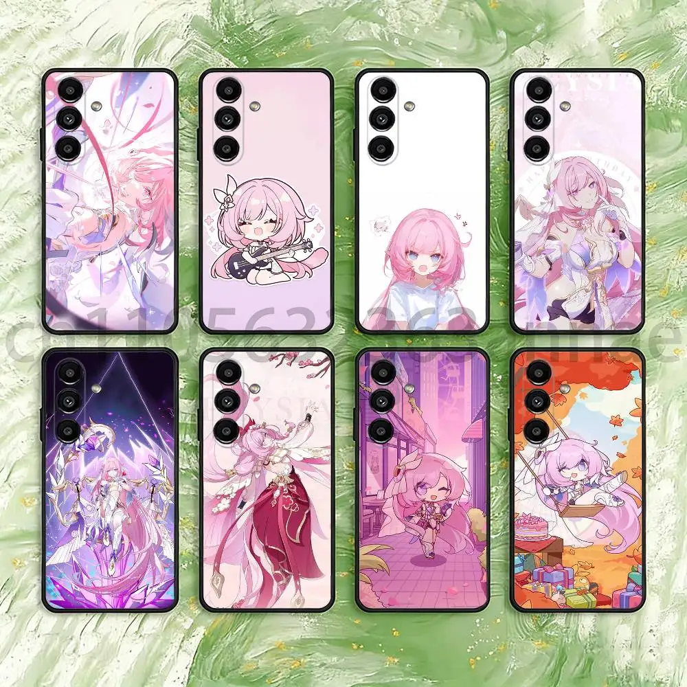 

H-Honkai Alyssia Phone Case For Samsung Galaxy S21 22 23 24 S25 Ultra PlusS20 FE S10 Plus Cover Funda