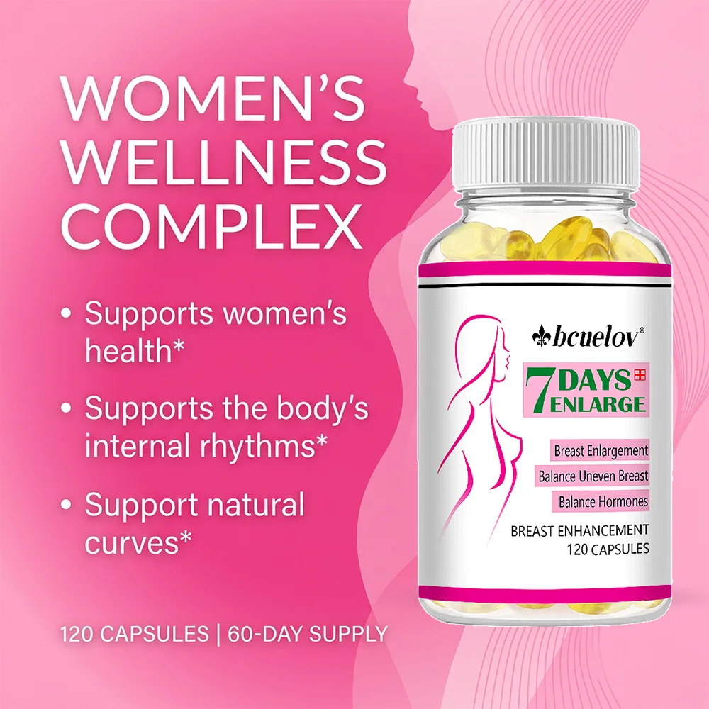 Pueraria Mirifica Capsules, Female Breast Support for Firmness, Roundness & Elasticity,  Enhance Confidence & Menopause Care