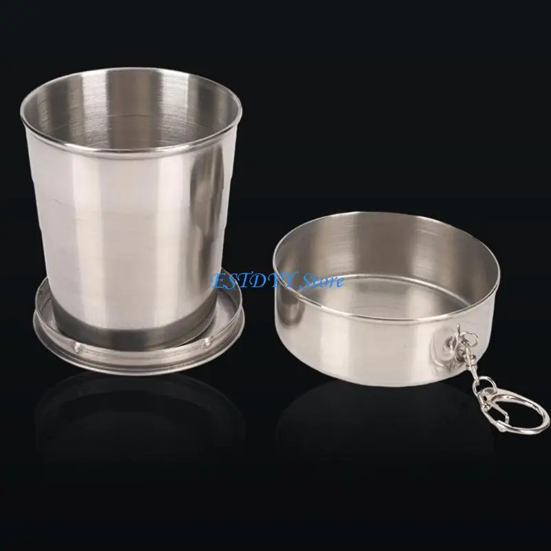 G6DE Pliable Untarnished Drinking Cup Outdoor Outdoor Meal Pack Essential