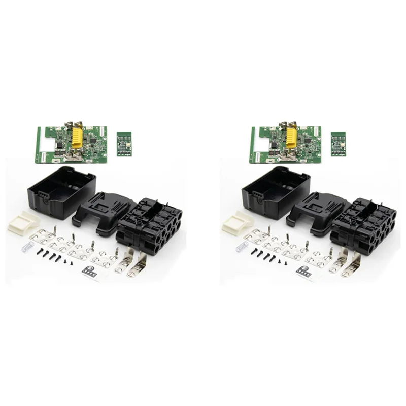 

ABRW-Plastic Case Nesting Cell Protection Detection Protection Board PCB For 18V BL1840 BL1850 BL1830 Battery, 4Set